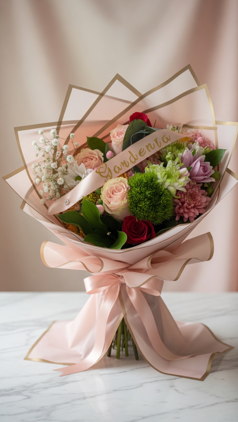 Floral arrangement by Aleena