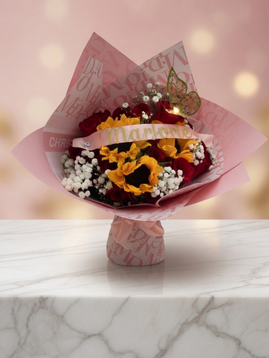 Celebration bouquet by Aleena